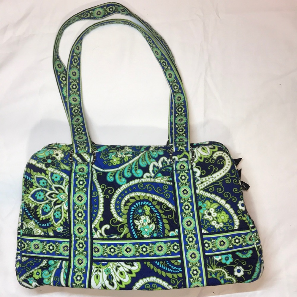 Vera Bradley Rhythm & Blues Squared Away Bag